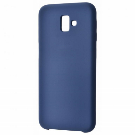 Чехол Galaxy J6 (2018) Silicone Cover  Dark Blue Blue (Синий)