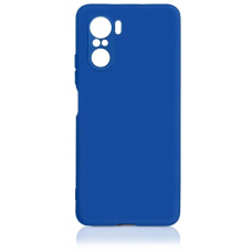 Чехол Poco F3 Silicone Dark Blue