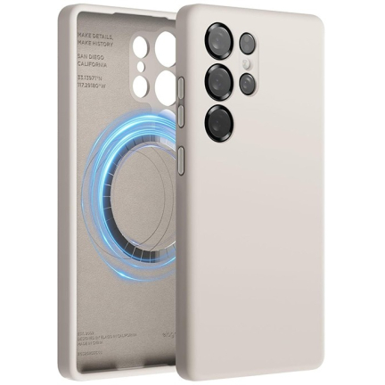 Чехол Samsung S25 Ultra Elago Soft Silicone Stone Stone (Бежевый)