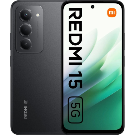 Xiaomi Redmi 15 5G 6/128GB Midnight Black