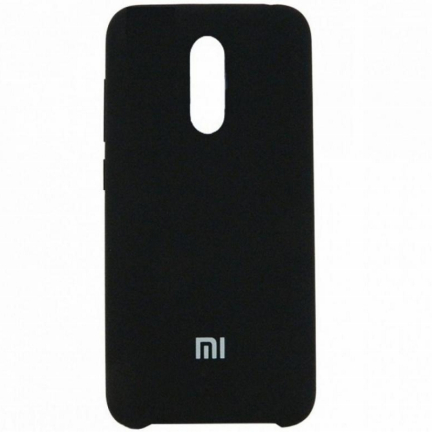 Чехол Xiaomi Redmi 5 Silicone Cover Black Black (Черный)