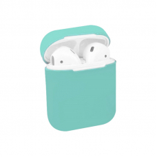 Чехол AirPods 1/2 Silicone Case Sea Blue