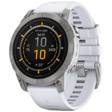 Garmin epix Pro (Gen 2) Sapphire 47 mm Titanium / Whitestone Band