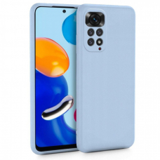 Чехол Xiaomi Redmi Note 11/11S Silicone Cover 360 Light Blue