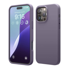 Чехол iPhone 16 Pro Max Elago Soft Silicone Liquid Deep Lavender