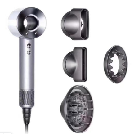 Фен Dyson Supersonic HD03 Черный с дорожным чехлом и 4 насадками