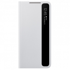 Чехол-книга Galaxy S21 Plus Clear View Cover Light Grey